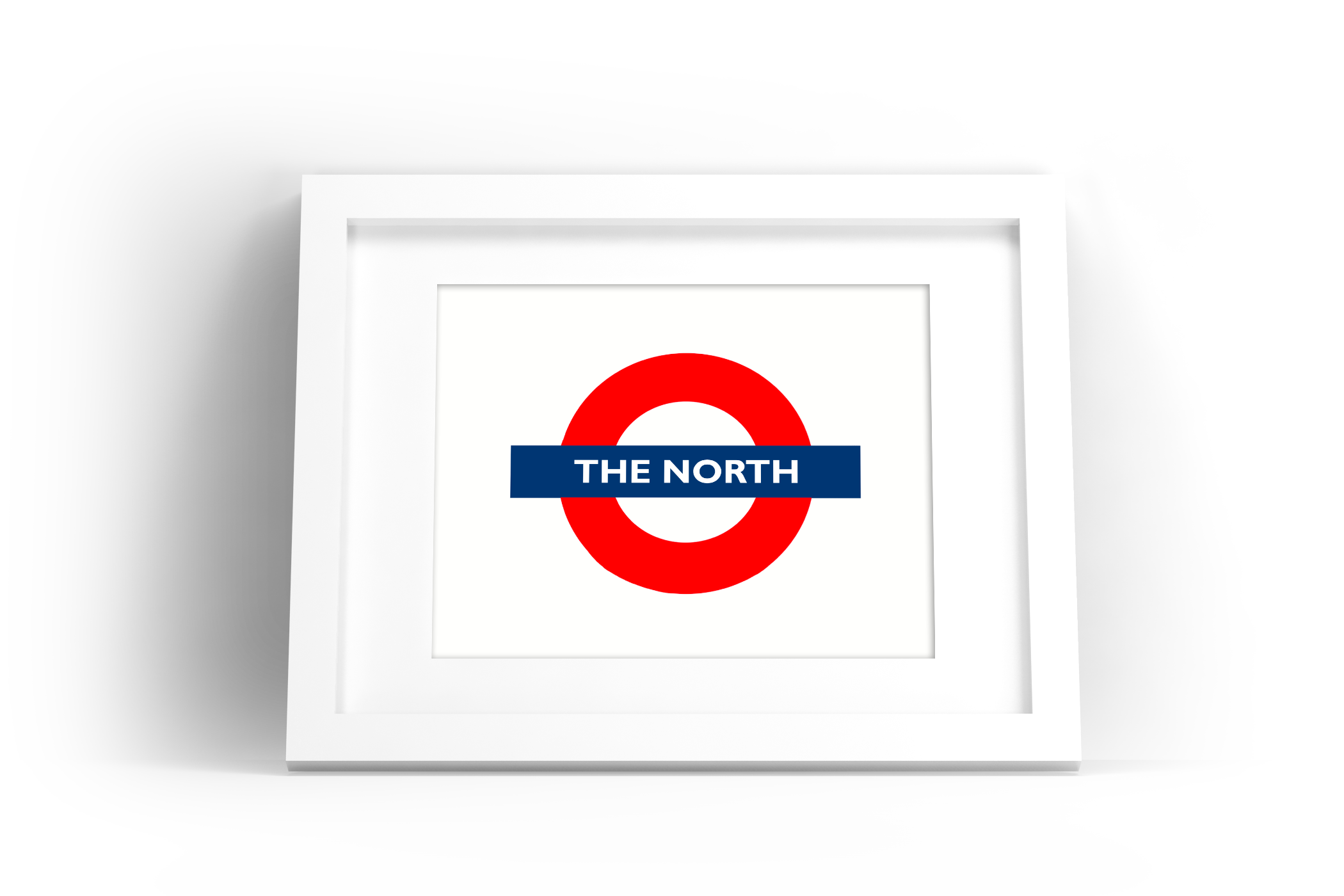 THE NORTH - Underground Sign